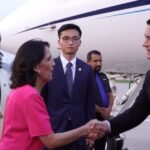 Daniel Noboa arriba a China para reunirse con Xi Jinping en el marco de su gira internacional