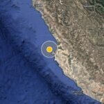 Un sismo de magnitud 5,3 se siente en la costa del sur de Perú