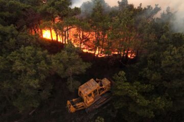 Incendios forestales en la costa de Siria obligan a evacuar a la población