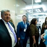 CAL admite a trámite queja contra asambleísta Dominique Serrano por dibujar mientras se fiscalizaban los contratos de Progen