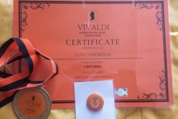 Músico cuencano Luis Chiriboga gana primer lugar en ‘Vivaldi International Music Competition’