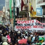 “El quinto río de Cuenca se desbordó”: Movilización en contra de la minería en Quimsacocha se vivió en la capital azuaya