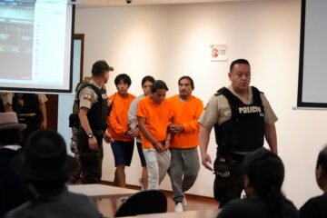 Jueces entran a deliberar sobre la apelación a la prisión preventiva de doce procesados por ‘terrorismo’ en Otavalo