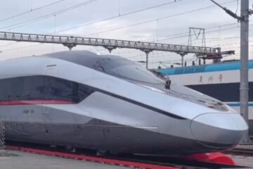 En China prueban el tren bala más rápido del mundo, pero esto falta para su uso comercial