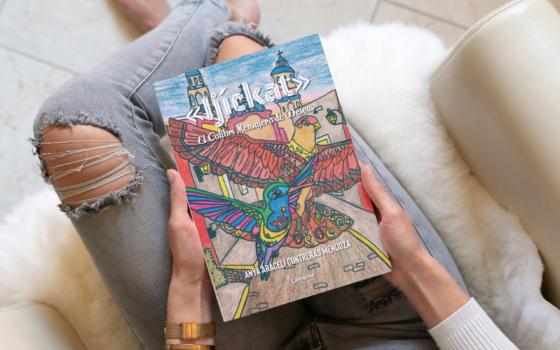 Anya Araceli Contreras Mendoza debuta con una obra mágica que honra la leyenda del colibrí