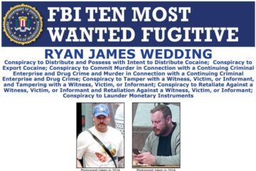 Detienen a Ryan Wedding, exatleta olímpico canadiense y uno de los fugitivos más buscados por el FBI
