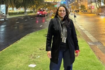 Gabriela Rivadeneira llega a Ecuador tras seis años de asilo en México para la convención de la RC
