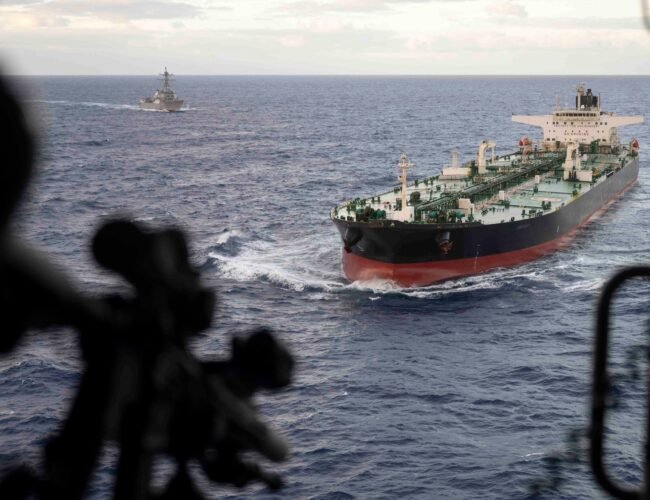 Aquila II, el buque con petróleo venezolano que fue interceptado por EE. UU.