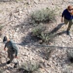 Caso Nancy Guthrie: Los investigadores instalaron una carpa afuera de la casa