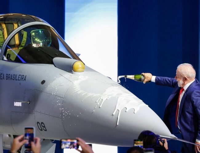 Así es el nuevo caza de combate Gripen que se une a la élite del 1.er GDA en Brasil