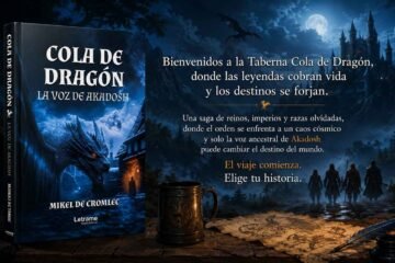 MIKEL DE CROMLEC PRESENTA ‘COLA DE DRAGÓN, LA VOZ DE AKADOSH’