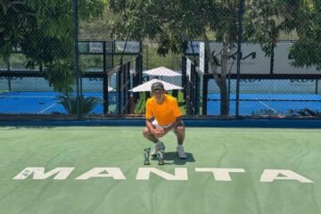 Doble título nacional para el tenista Ezequiel González en torneo grado 2 de Manta