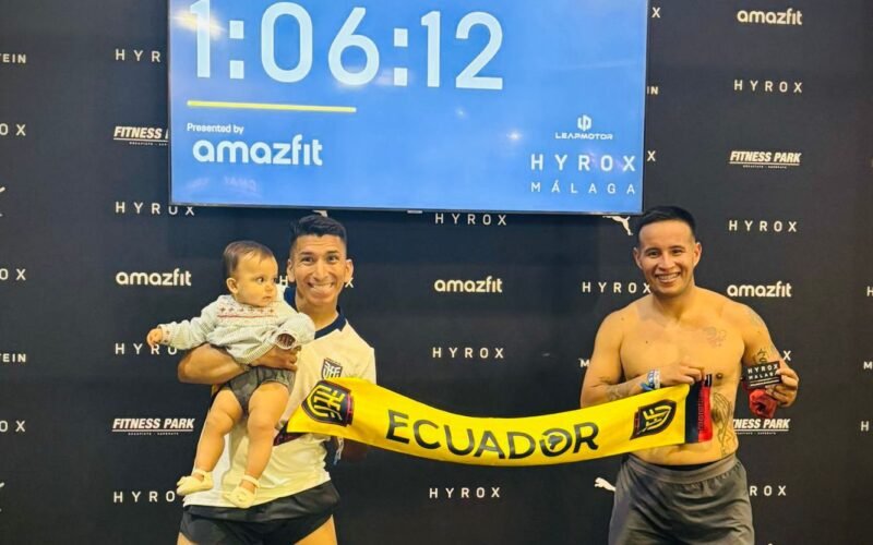 Orgullo Tricolor en Málaga: Ecuatorianos destacan entre los mejores del HYROX España