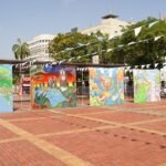 En el Malecón se inaugura una galería al aire libre con 20 murales dedicados a Guayaquil