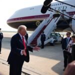 Donald Trump estrena polémico avión presidencial donado por Catar: “Estamos muy orgullosos”