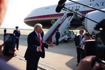 Donald Trump estrena polémico avión presidencial donado por Catar: “Estamos muy orgullosos”