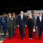 Santiago Peña llegó a Ecuador para cumplir una agenda oficial con Daniel Noboa