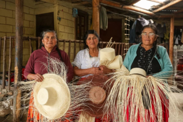 Artesanas de Cuenca sostienen el tejido de paja toquilla pese a bajos pagos: ¿cuánto reciben por un sombrero?