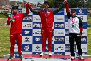 Juegos Nacionales Prejuveniles: Tisaleño conquista el bronce en el atletismo 