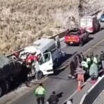 Al menos 13 muertos y cuatro heridos en accidente de tránsito registrado en Perú