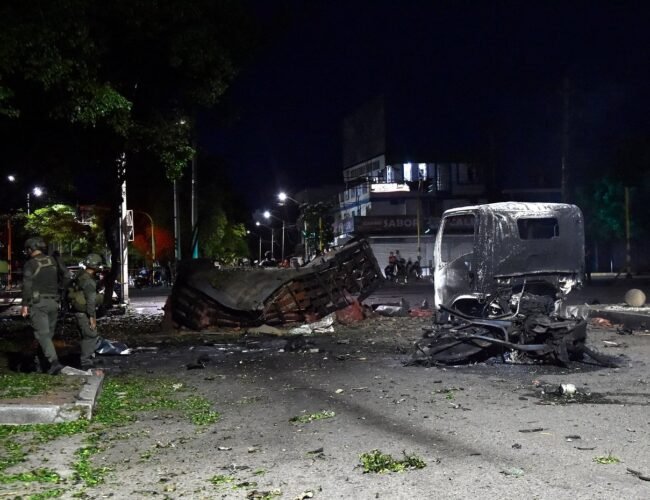 Al menos 11 heridos tras la explosión de un camión bomba en Cúcuta, Colombia
