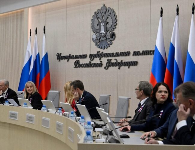 Partido de Putin se perfila como ganador de las legislativas rusas tras ataque masivo de drones