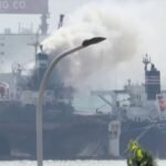 Buque carguero se incendia en China, hay 25 fallecidos